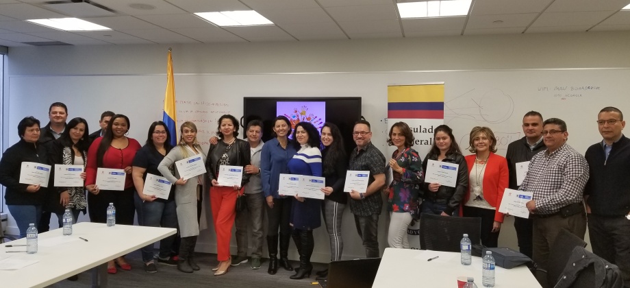 Con el taller el taller de liderazgo “Atrévete a Reinventarte” el Consulado de Colombia en Vancouver conmemoró el día de la memoria y solidaridad 
