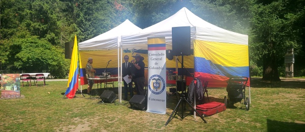 Consulado junto con la Asociación Colombo Canadiense de Columbia Británica realizaron Picnic de Verano