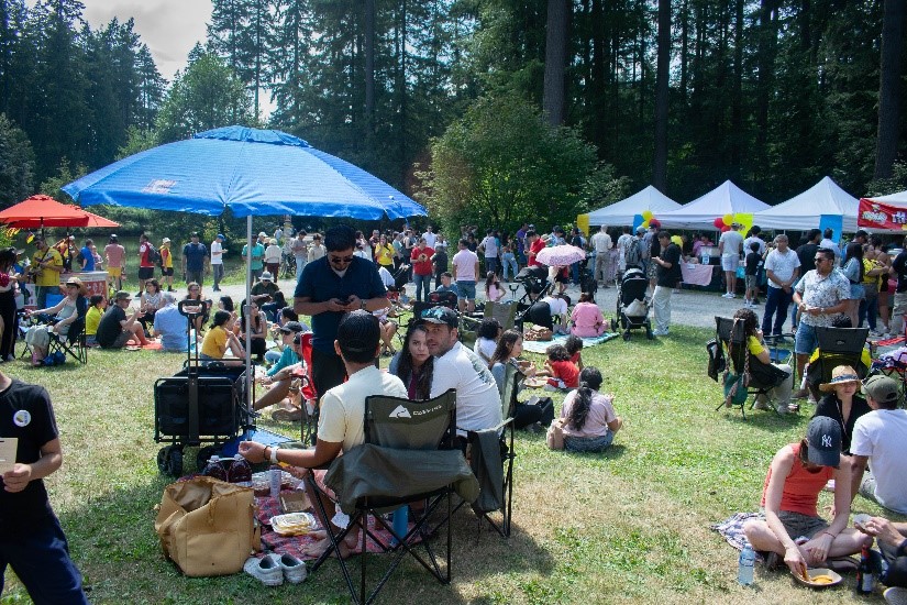 Consulado junto con la Asociación Colombo Canadiense de Columbia Británica realizaron Picnic de Verano este 2024