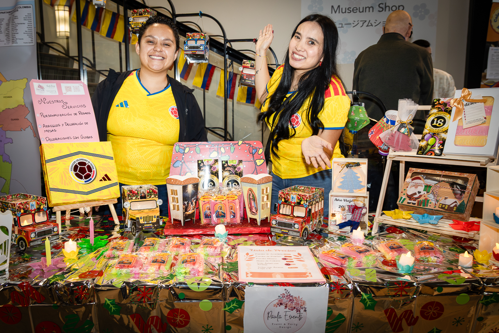 Tradición que nos une: Celebración del Día de las Velitas con la comunidad colombiana