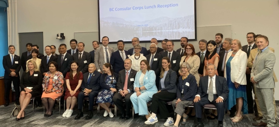 El Cónsul de Colombia en Vancouver participó en el encuentro del Cuerpo Consular acreditado en la Provincia de Columbia Británica (BC) con el Consejo de Educación Superior y la Ministra de Educación