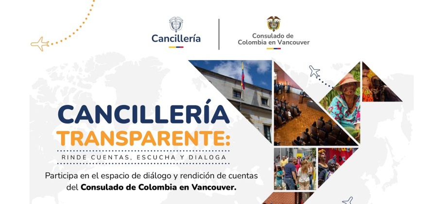El Consulado de Colombia en Vancouver invita a la rendición de cuentas el 28 de noviembre de 2025