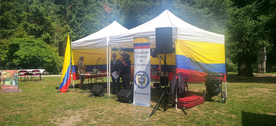 Consulado junto con la Asociación Colombo Canadiense de Columbia Británica realizaron Picnic de Verano