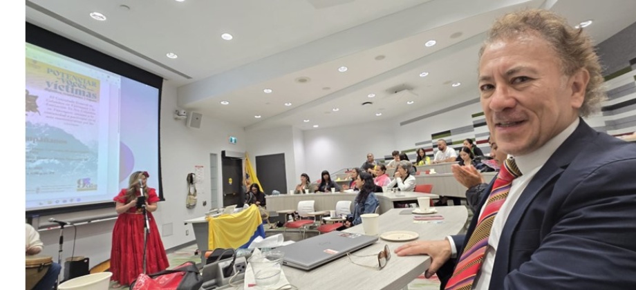 Consulado de Colombia en Vancouver conmemora del Día de Memoria y Solidaridad con las Víctimas del Conflicto Armado en Colombia