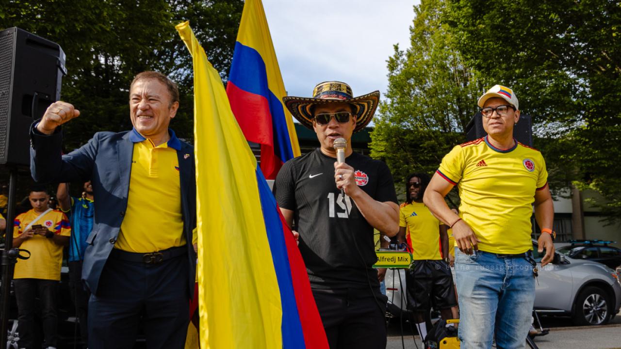 “Un fuerte abrazo lleno de orgullo nacional": Cónsul en Vancouver agradece a los connacionales por dejar en alto el nombre de Colombia